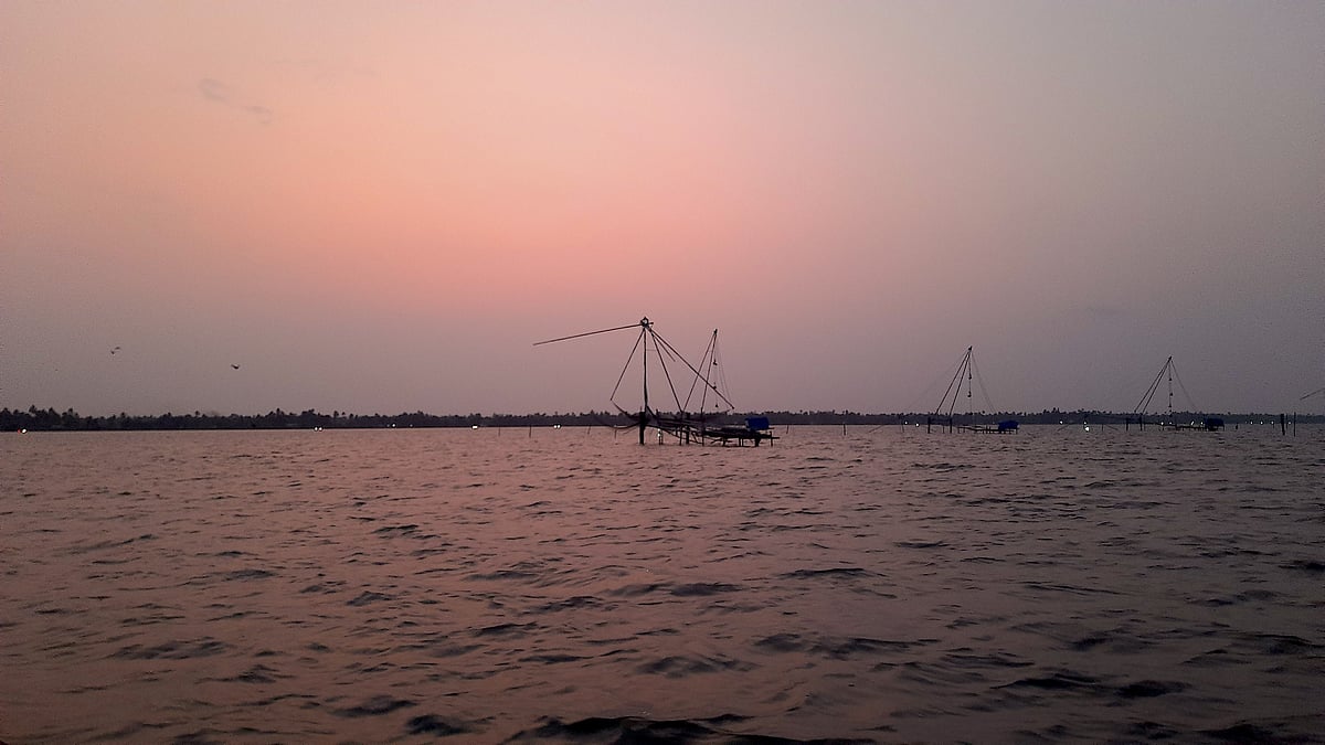 The stand-alone Chinese fishing nets of Veeranpuzha